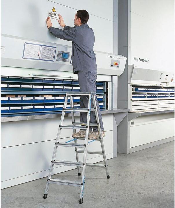 Immagine prodotto Zarges Scala a pioli professionale, anodizzata (Scala doppia, 190 cm)