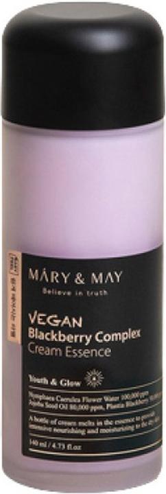 Actual product image Mary&May MARY & MAY Vegan Blackberry Complex Cream Essence, 40 ml (140 ml, Face fluid)