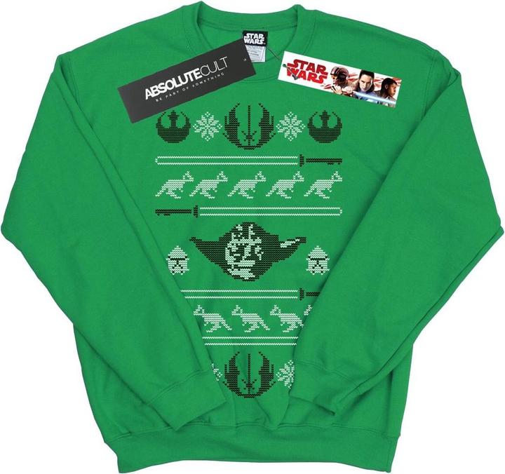 Star Wars Yoda Christmas Tauntauns Sweatshirt (XL)