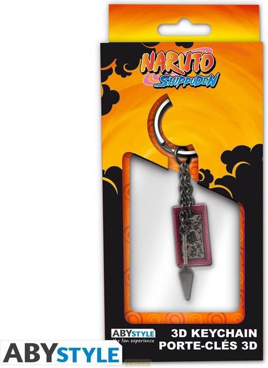 Actual product image ABYstyle Portachiavi Naruto Shippuden Kunai 3D