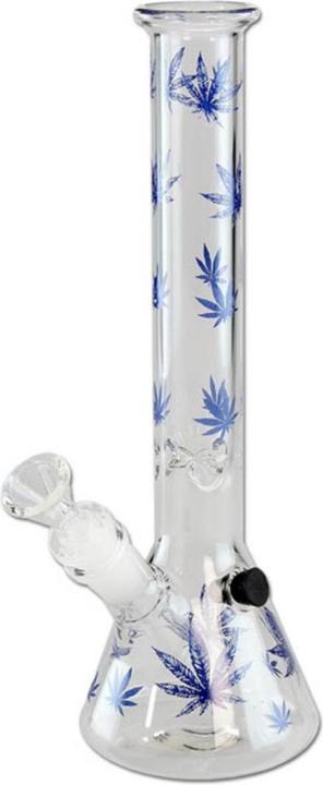 Produktbild Black Leaf Glasbong Ice Blue Leaf