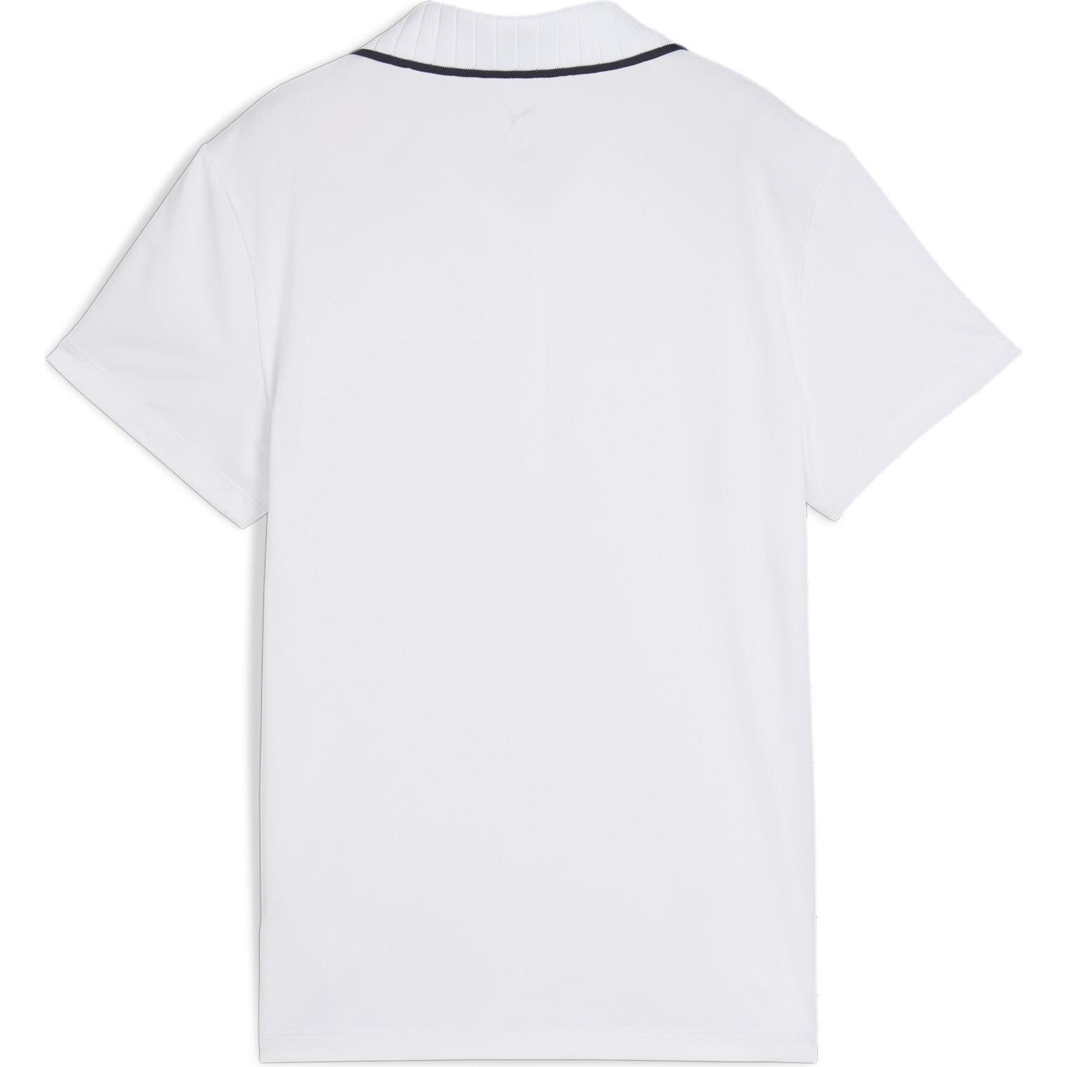 Thumbnail - Puma, Herren, Shirt, W Cloudspun Bridges SS Polo, Weiss, (XL)