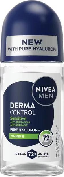 Image du produit NIVEA Men Deodorant Roller Derma Control Sensitive (Roll-on, 50 ml)