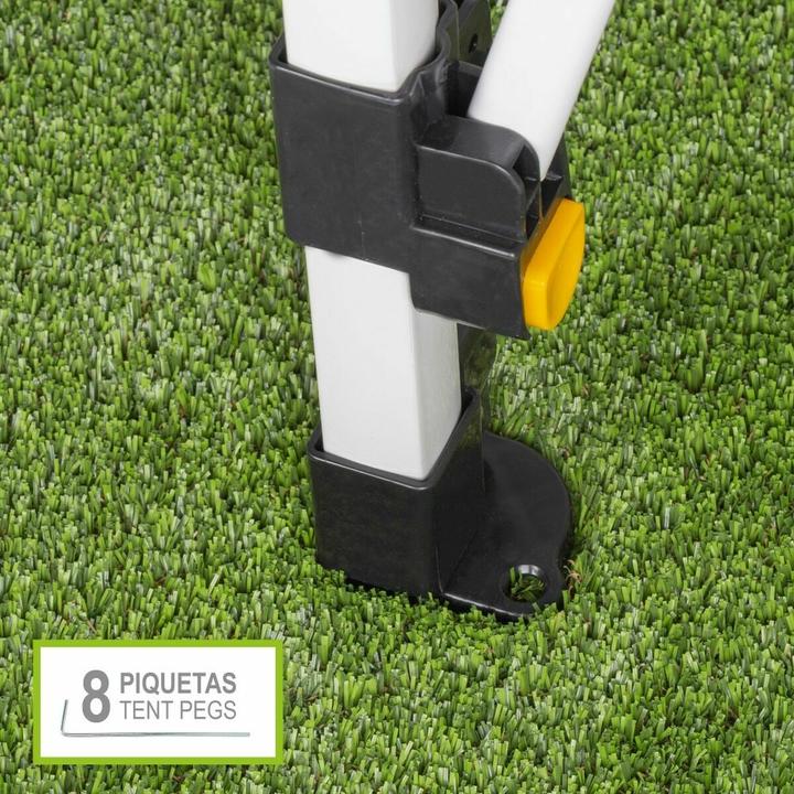 Actual product image Aktive Arbour Flexible Adjustable height Steel Polyester 420D Oxford green 300 x 320 x 300 cm (300 cm, 320 cm)