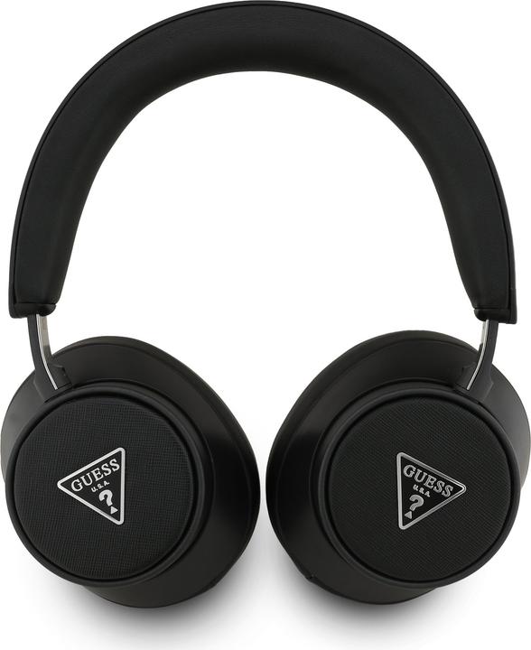 Produktbild Guess Over-ear headphones Bluetooth ENC Saffiano Triangle Logo black (ANC, 45 h, Kabellos)