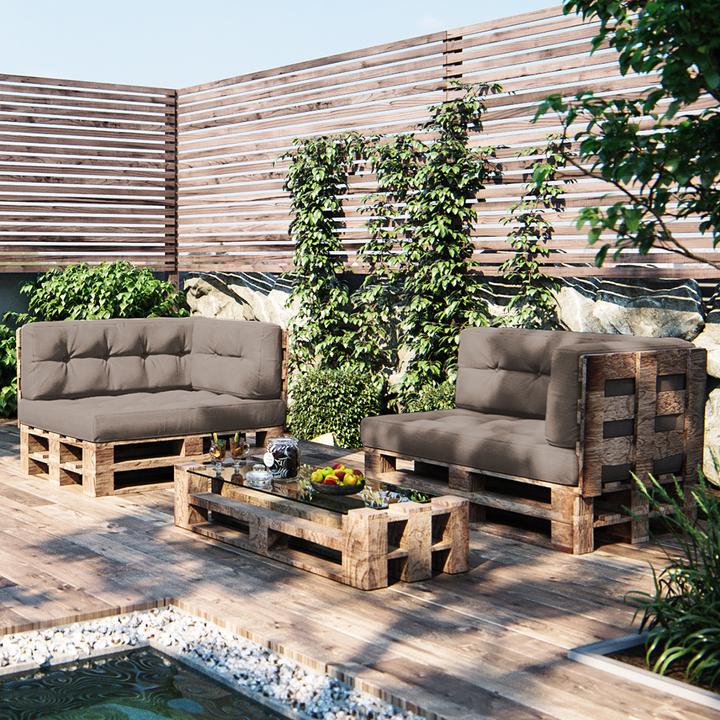 Actual product image Vicco Palettenkissen (60 x 40 x 20 cm)