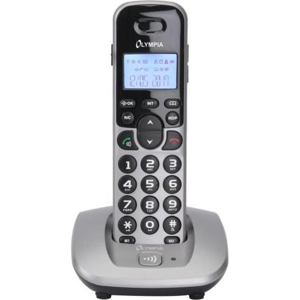 Olympia Telefon DECT 5000, Telefon, Silber