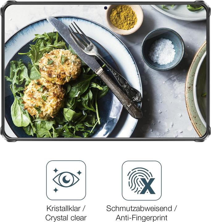 Actual product image Dipos Anti-Shock Screen Protector Clear (Oukitel RT9)