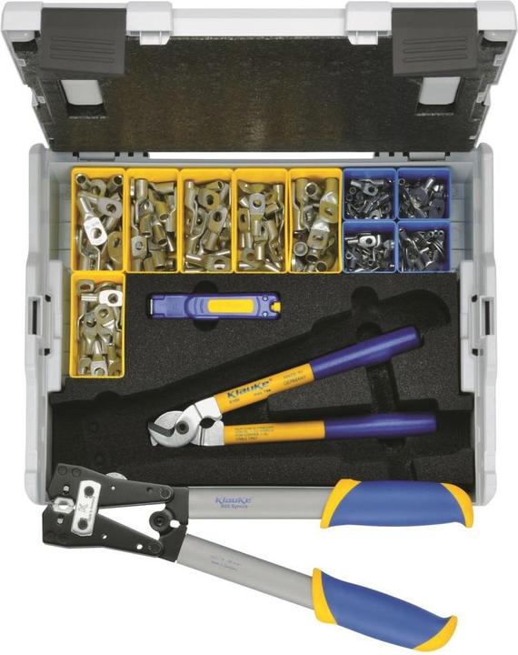 Produktbild Klauke Crimpzangen-Set 223teilig Rohrkabelschuh (390 mm)