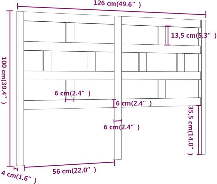 Immagine prodotto VidaXL Dekava (126 x 4 x 100 cm)