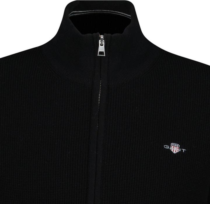 Produktbild GANT Micro Textured Cotton Zip Cardigan (L)
