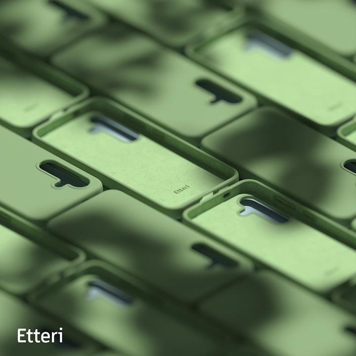 Produktbild Etteri Silicone case for Samsung Galaxy S24 FE light green (Samsung Galaxy S24 FE)