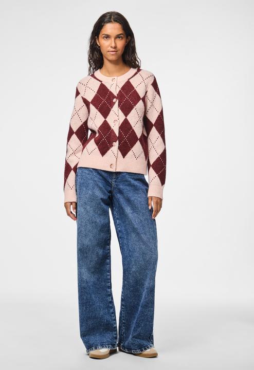 Produktbild Pieces PCNYSA HARLEQUIN Strickjacke (S)