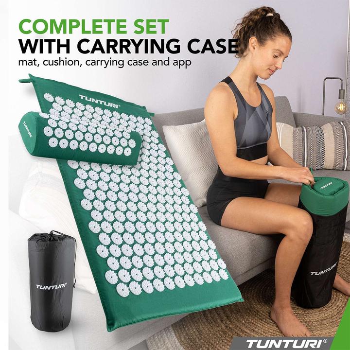 Actual product image Tunturi Akupressur-Matte und -Kissen