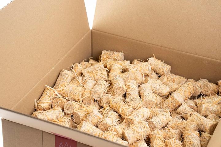 Produktbild Heumüller Natürliche Holzwolle-Anzünder für Kamin, Grill & Feuerstelle