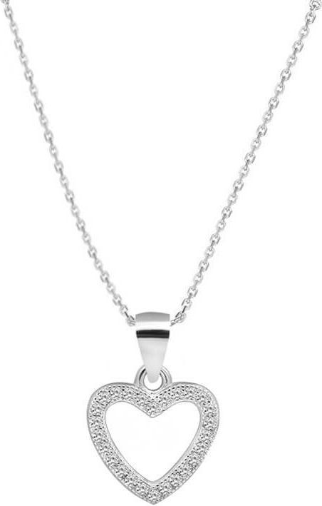 Immagine prodotto Beneto Collana d'argento con cuore AGS1130 / 47 (L)