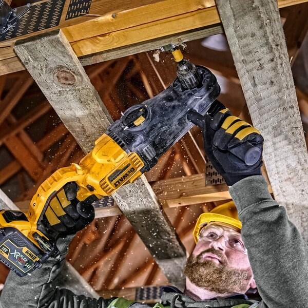 Actual product image DeWalt FLEXVOLT ANGLE RETURN 54V 269Nm WITHOUT BATTERIES AND CHARGER DCD470N (Rechargeable battery operated)