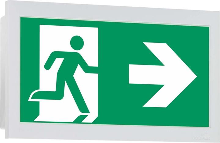 Energielabel Ceag LED armatuur met enkele batterij