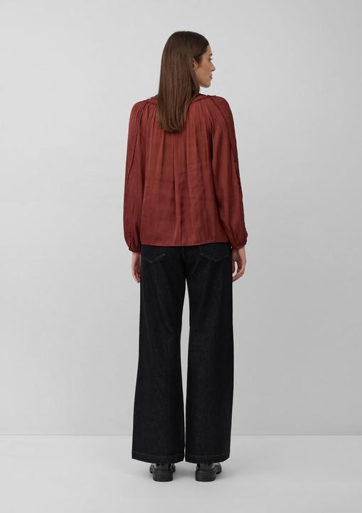 Immagine prodotto s.Oliver Bluse Fliessende Satinbluse mit Rüschen (34)