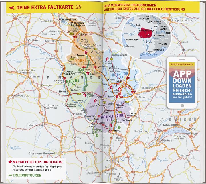 Immagine prodotto Reiseführer Burgund (Tedesco, Felicitas Schwarz Grammon, Manfred Görgens, Klaus Simon, 2024)