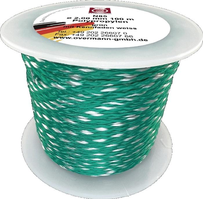 HP Autozubehör Metselkoord lengte 50 m Ø 1,2 mm 25 kg polypropyleen groen/wit (50 m)