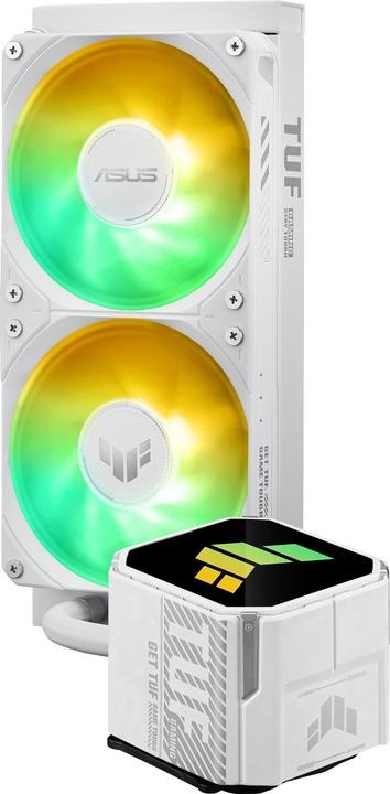 Actual product image ASUS Wak Tuf Gaming Lc Iii 240 Argb Wht