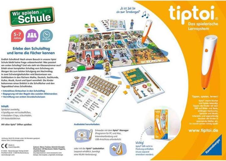 Actual product image tiptoi We play school '22 D (German)