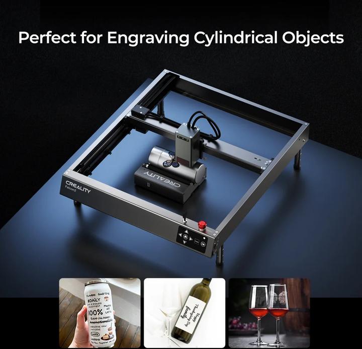 Immagine prodotto Creality Rullo rotante per macchina per incisione laser (Accessori)