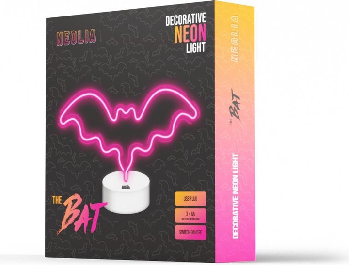Immagine prodotto Forever Light Neon su supporto BAT rosa NNE07 Neolia