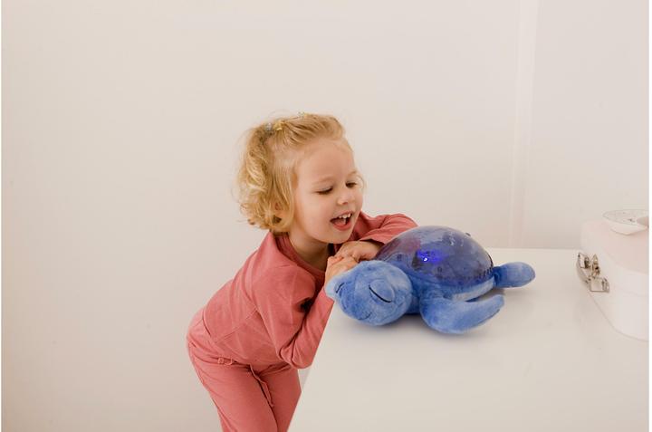 Actual product image Cloud B Tranquil Turtle Ocean night light projector