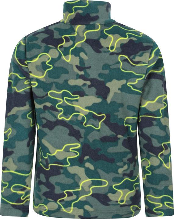 Immagine prodotto Mountain Warehouse Pursuit Felpa in Pile Mimetica Mezza Cerniera Bambini (98)