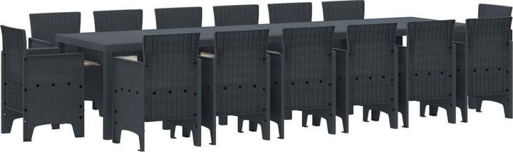 Actual product image vidaXL Gartendining-Set (350 x 100 x 74 cm)