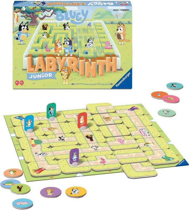 Productafbeelding Ravensburger Bluey Junior Labyrinth (Duits)
