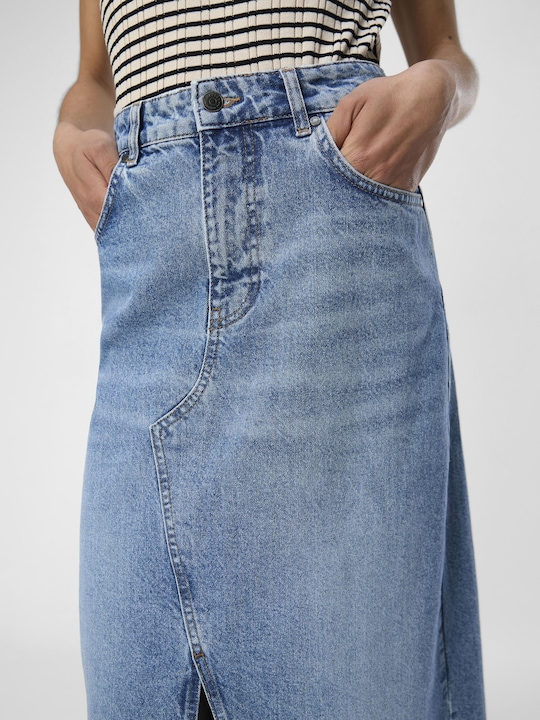 Actual product image Object High Waist Denim Skirt (S)