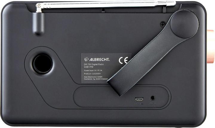 Immagine prodotto Albrecht DR 750 (FM, DAB, Bluetooth)