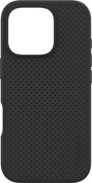 Schiefergrau Perforiertes Veganes Leder