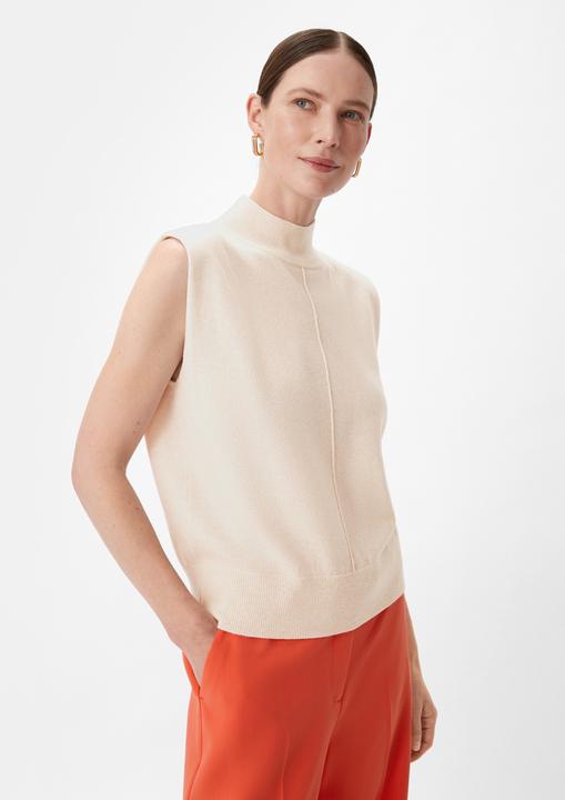Actual product image Comma Strickpullunder Stricktop mit Kaschmir und leichten Schulterpolstern (32)