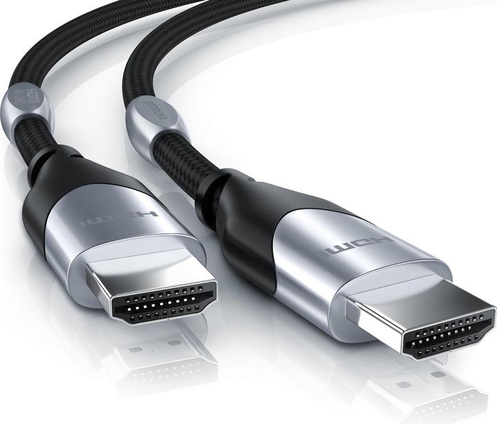 Actual product image Primewire HDMI cable 2.0b - 4k 60Hz Ultra HD - Ethernet Highspeed - 3 x shielded - Full HD - 3D - ARC (7.50 m, HDMI)