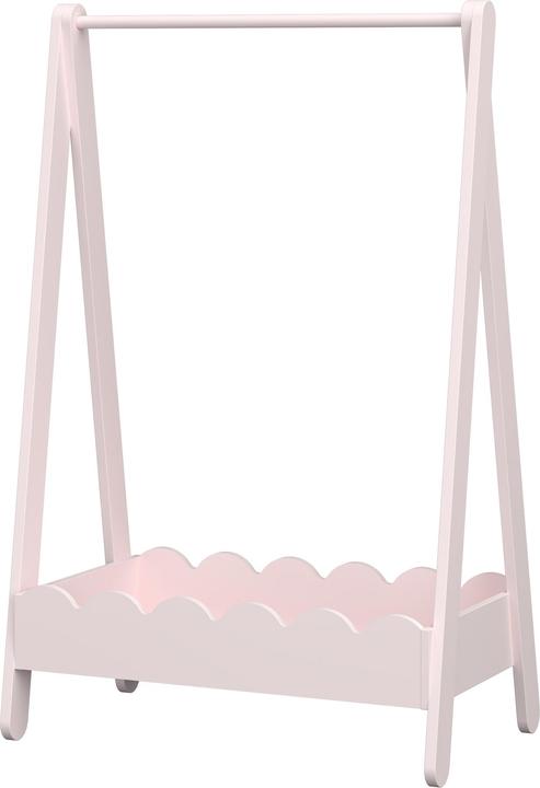 Produktbild En.Casa Kindergarderobe Vestnes 99x66x38 cm Cotton Candy
