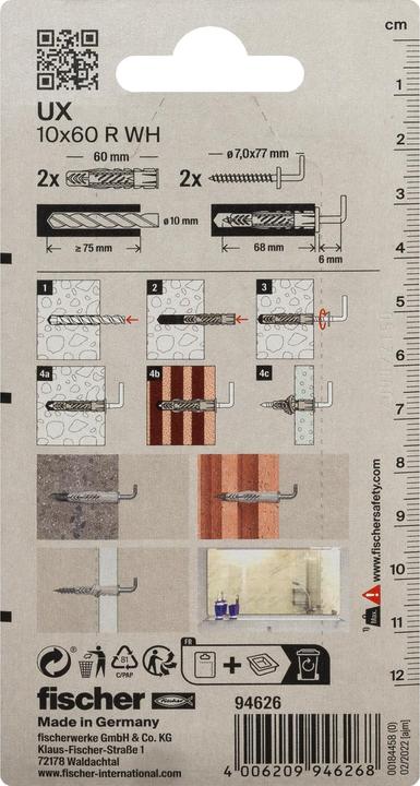 Actual product image Fischer Hm 6x52 S (2 pcs.)