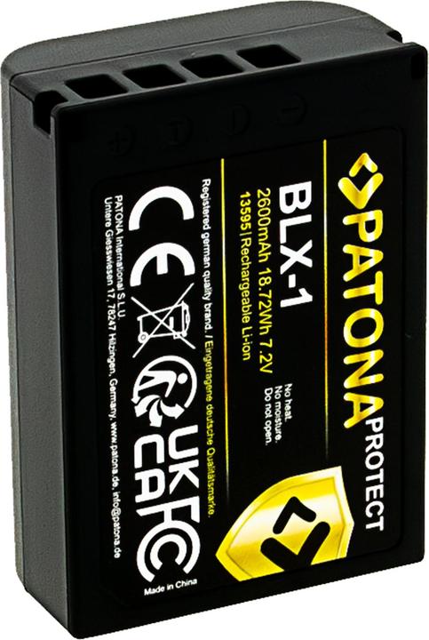Produktbild Patona Protect Akku Olympus BLX-1 OM-1 (Kamera Akku)