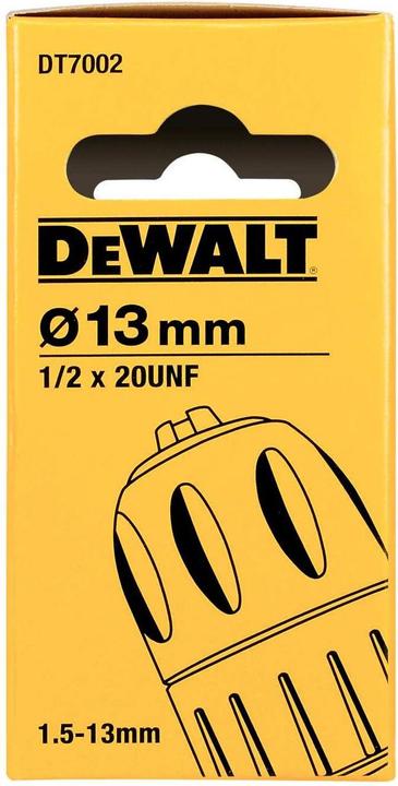 Produktbild DeWalt Schnellspann-Bohrfutter