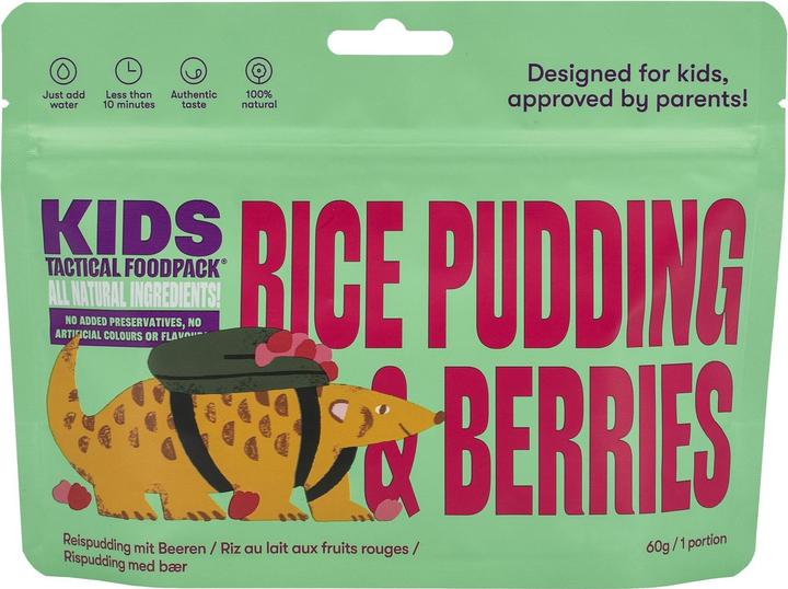 Produktbild Tactical Foodpack Rice Pudding with Berries (60 g)
