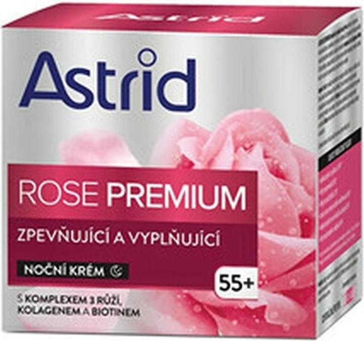 Astrid Firming and filling night cream Rose Premium 50 ml (50 ml, Nachtcreme)