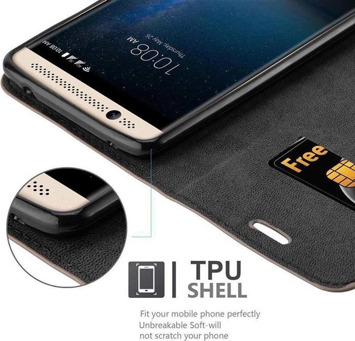 Produktbild Cadorabo Book Invisible Magnet Cover (ZTE Axon 7 mini)