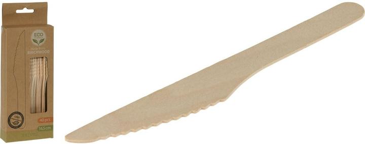 Actual product image Furber Disposable knife 40 pieces, brown (40x)