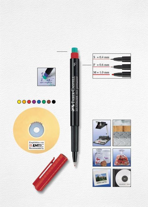 Produktbild Faber-Castell Overheadstift Multimark Permanent