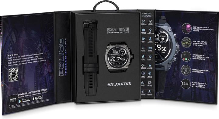 Immagine prodotto Police Il mio smartwatch Avatar (45 mm)