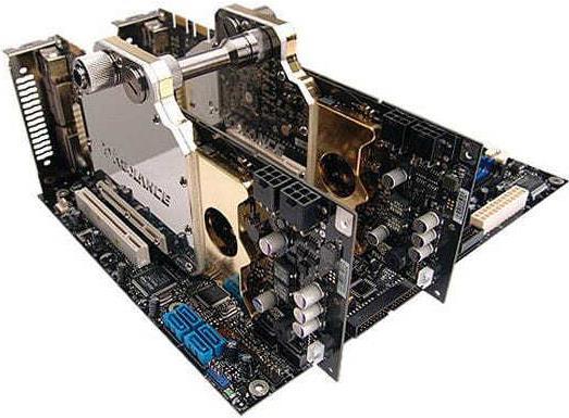 Image du produit Phobya Mamelon de connexion variable SLI/Crossfire G1/4' 3 slot