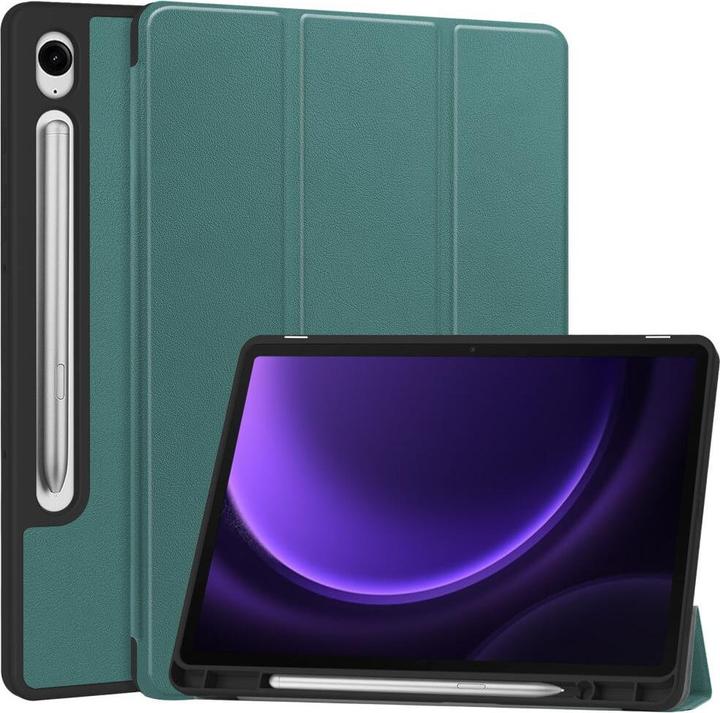 Produktbild Cover-Discount Galaxy Tab S9 / S9 FE - Smart Case Silikon grün (Galaxy Tab S9)